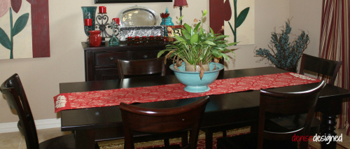 home tour dining table