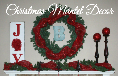 christmas mantel feature