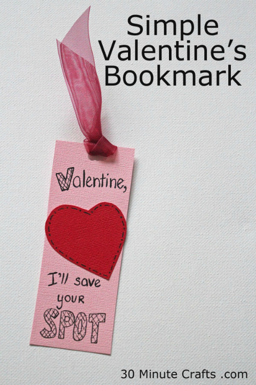 Simple-Valentines-Bookmark