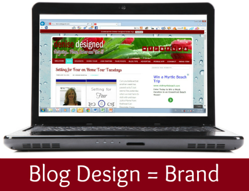 {Blog Tips} Your Blog Design is your Brand