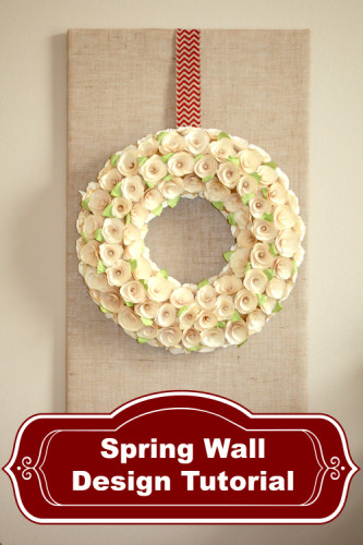 Spring Wall Design and Link Party
