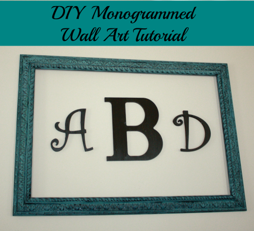 diy monogrammed wall art final 500
