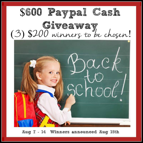 Back to School Giveaway