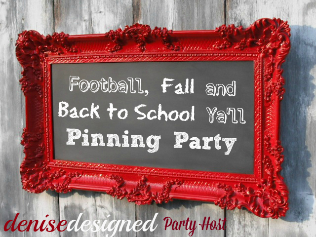 fall pinterest party button