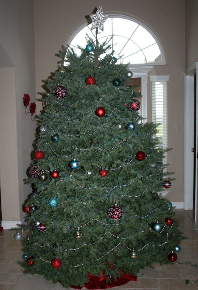 Formal christmas tree