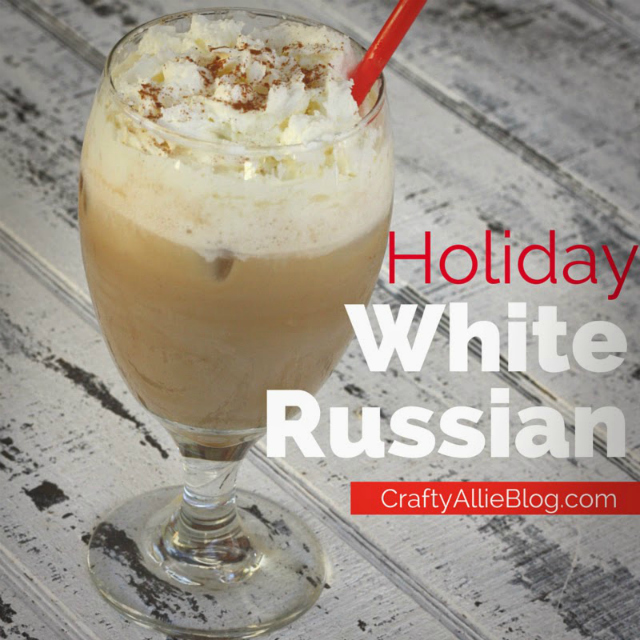 Holiday White Russian drink recipe