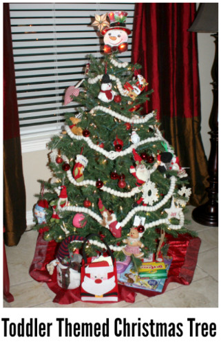 Toddler Themed Christmas Tree