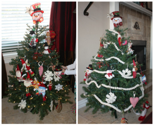 Toddler Themed Christmas Tree