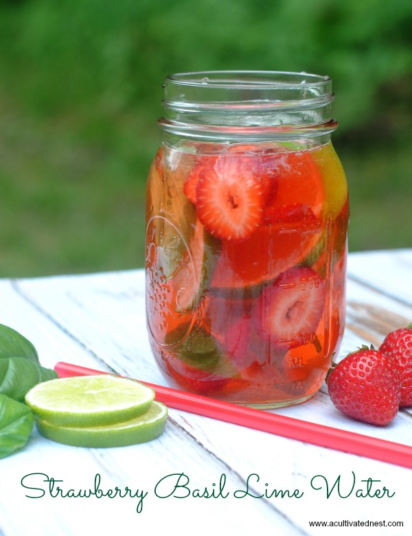 strawberry-basil-lime-infused-water