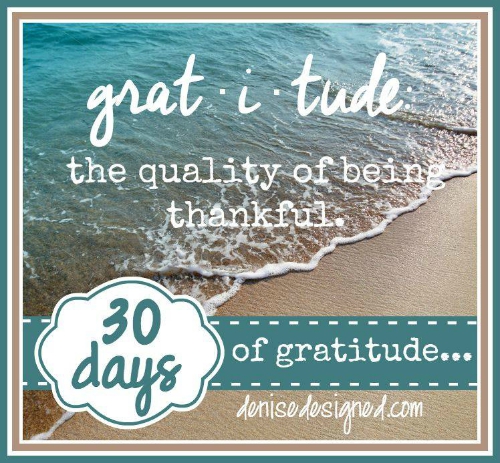 Gratitude Challenge Day 18