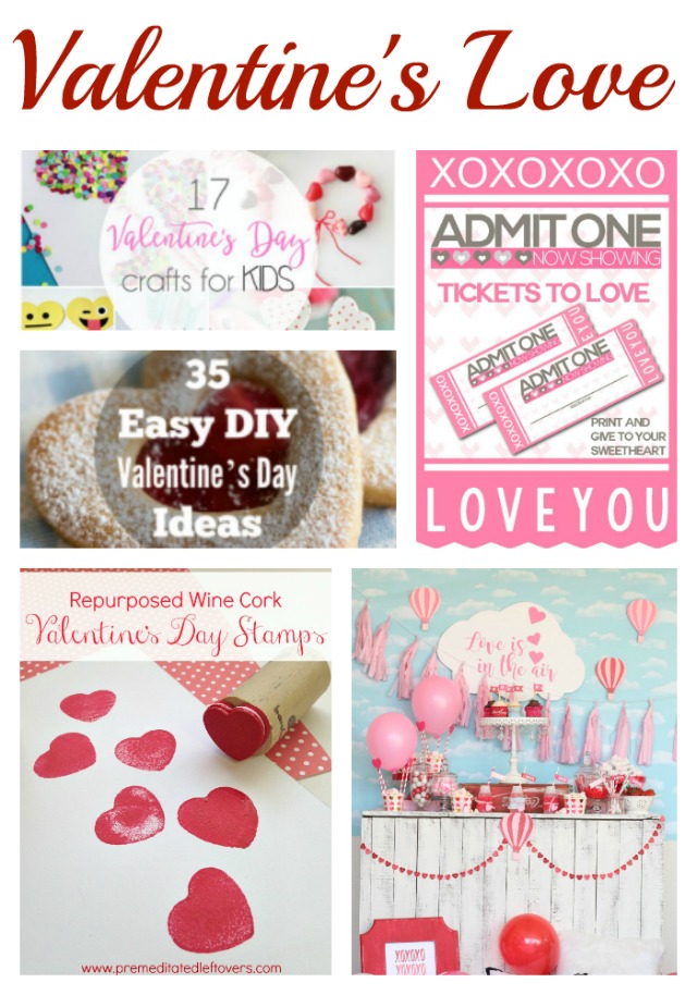 Valentines Love Collage